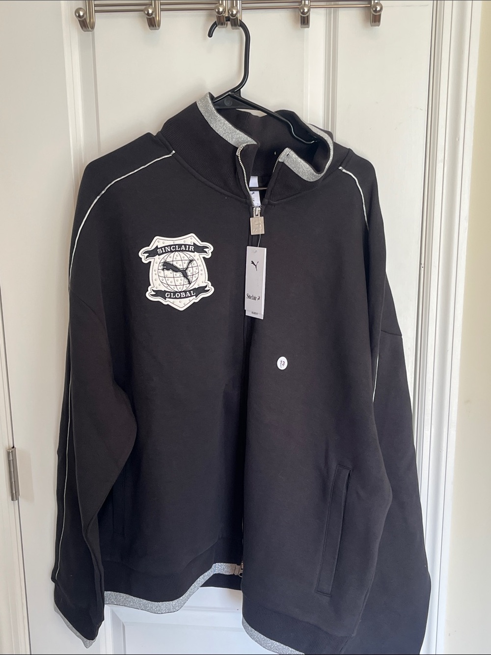 Sinclair x Puma Global Studded Full Zip NWT